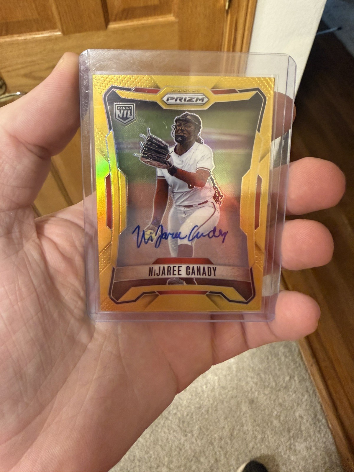 2026 Panini Prizm Baseball FOTL  NiJaree Canady NIL True Gold- 4/10 Auto
