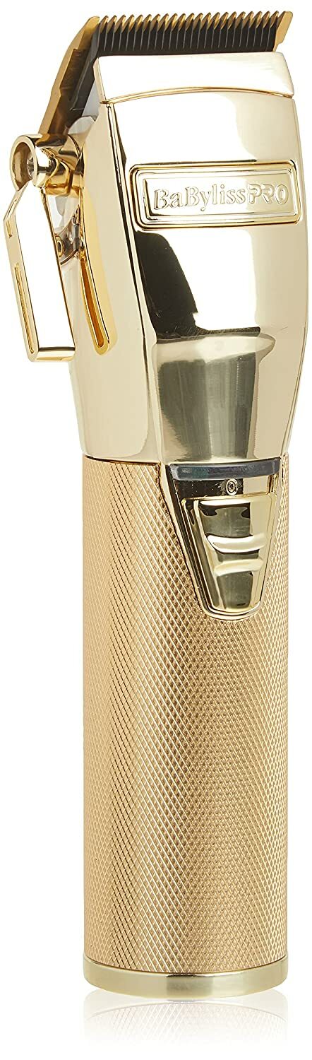 🔥 BaBylissPRO GOLDFX Cordless Clipper - FX870G - Professional Barber Tool
