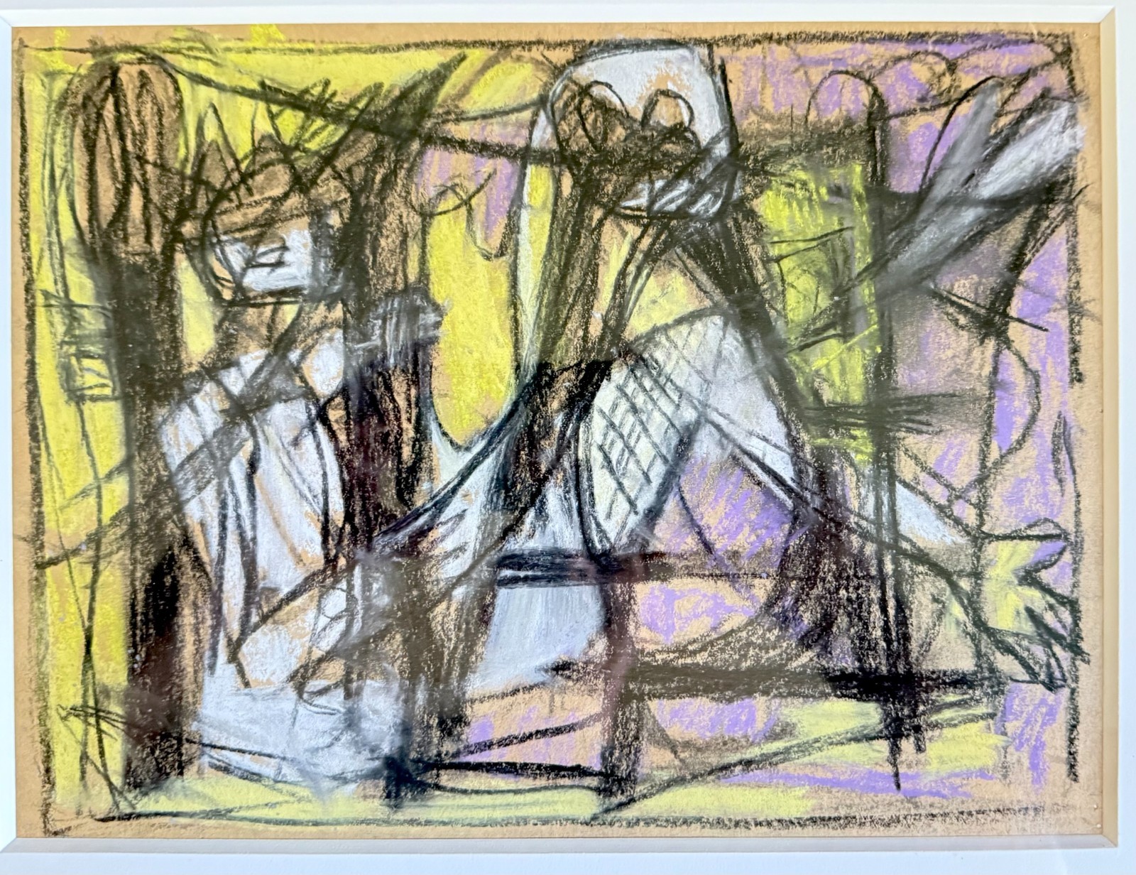 Belle Cramer pastel study for 