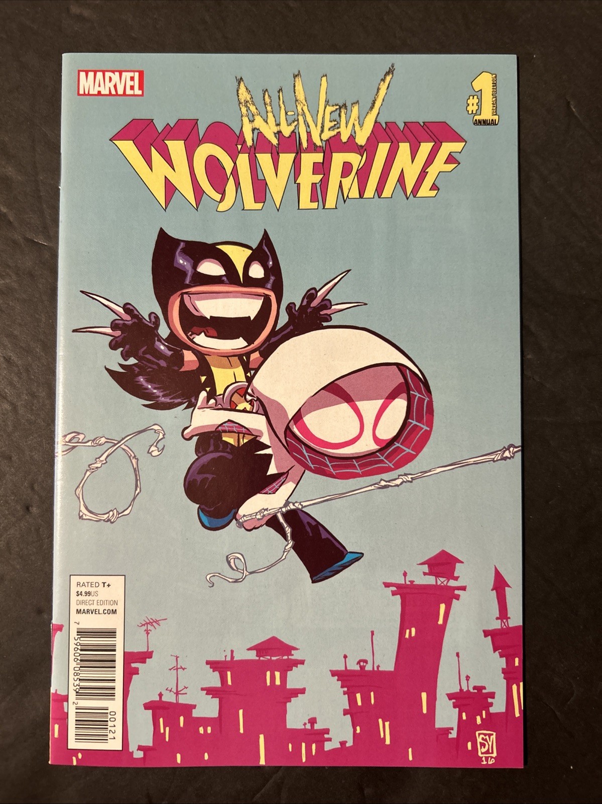 All-New Wolverine Annual #1 Skottie Young Variant NM Marvel Comics CSN 14B All-New Wolverine Annual #1 Skottie Young Variant NM Marvel Comics CSN 14B