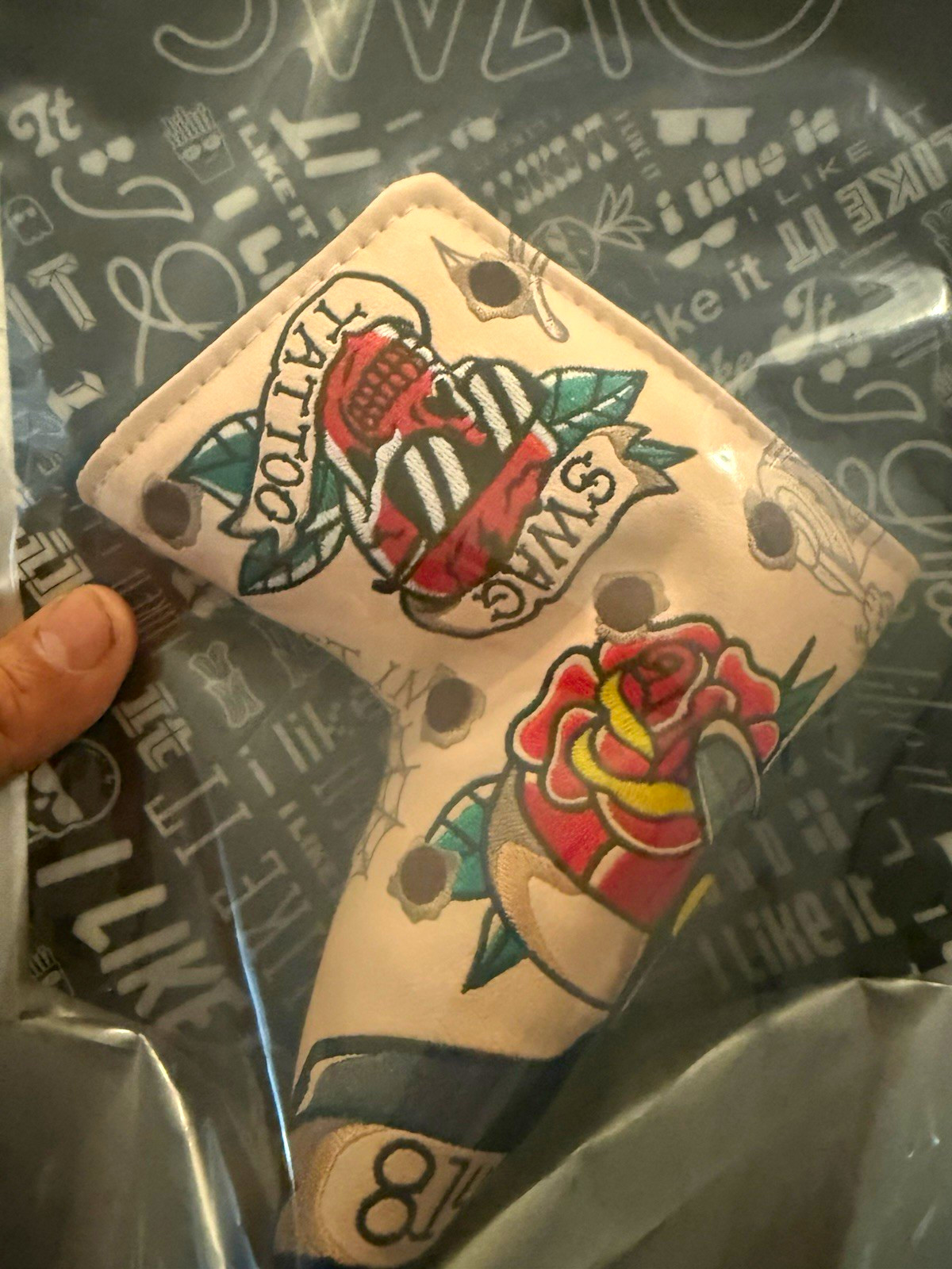 **Uber-Rare** SWAG golf, Capone Babyface Blade cover. (sealed, new)