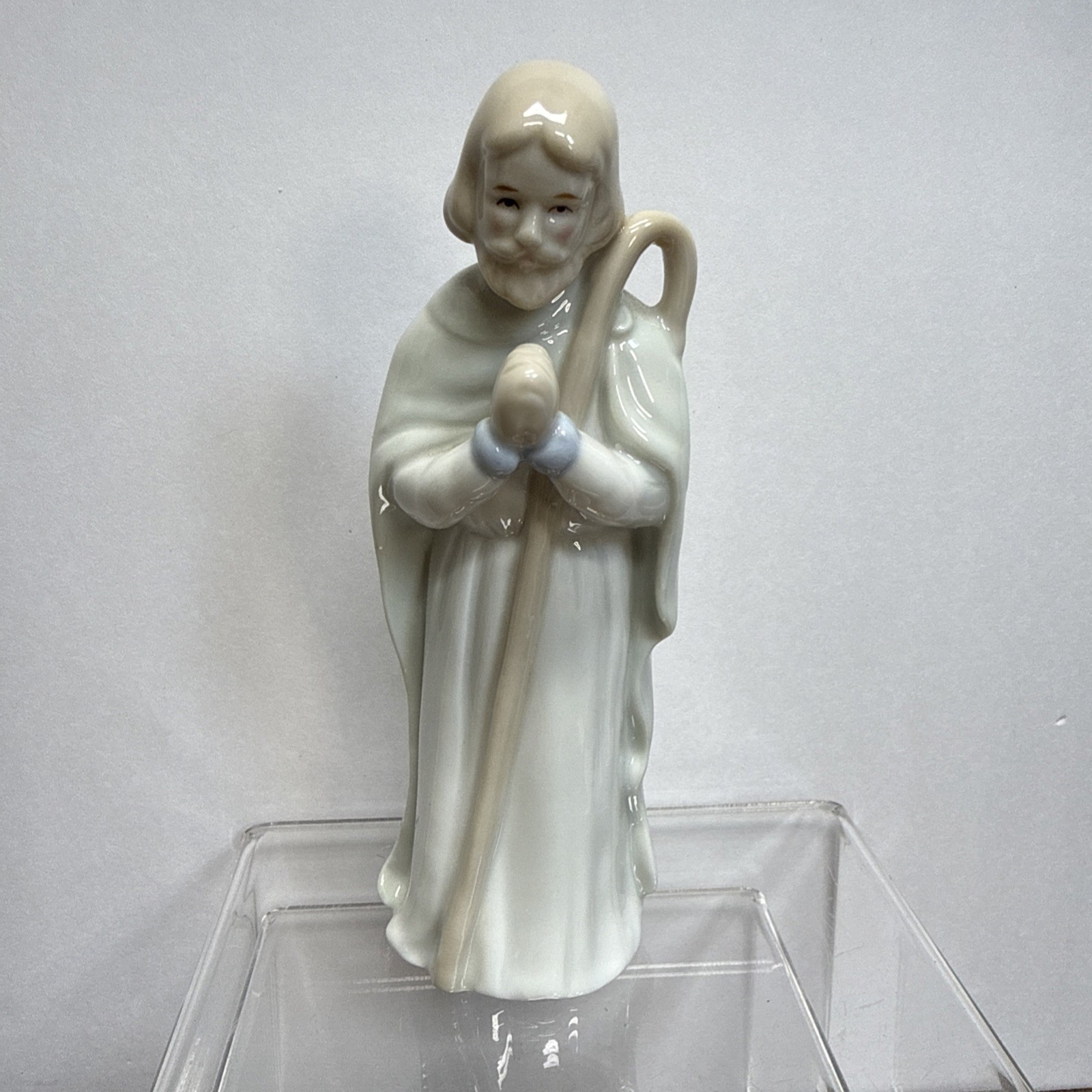 1986 Enesco Porcelain Vintage Joseph Figurine Christmas Vintage • 5” Tall • EUC
