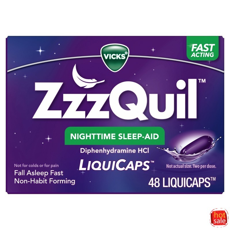 Nighttime Sleep-Aid LiquiCaps - 48ct
