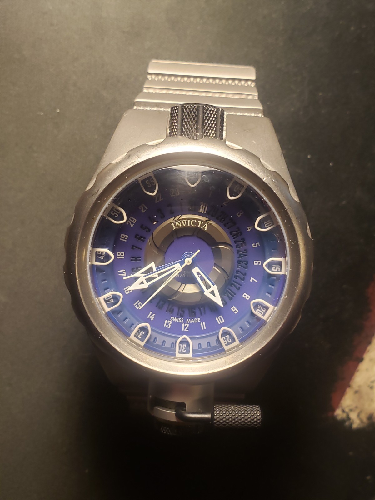 Invicta Coalition Forces Sniper Swiss Made GMT All Titanium Watch 0680