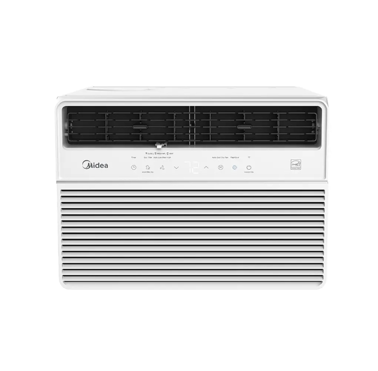 Midea MAW24S2YWT-S 24,000 BTU DOE Smart Inverter Window Air Conditioner, for
