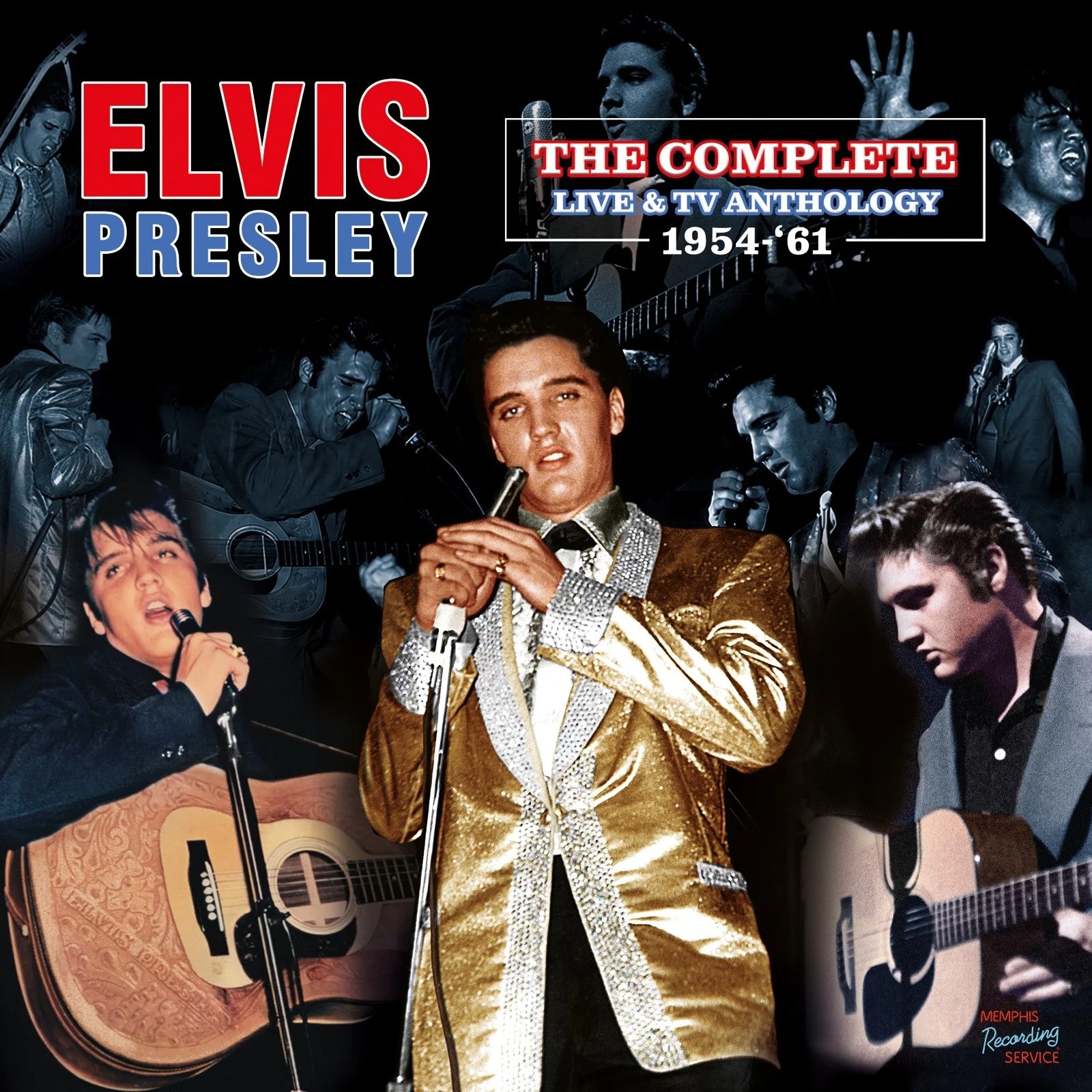 Elvis Presley The complete live & TV anthology 1954 '61 (CD) Box Set (UK IMPORT)