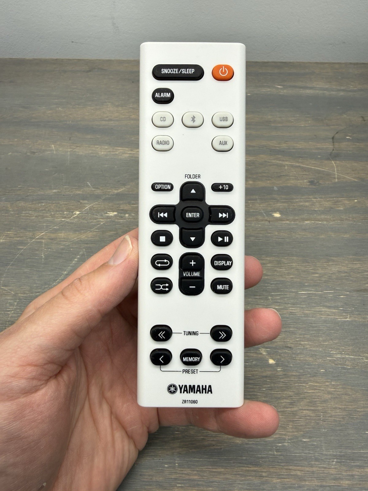 Genuine Yamaha MCR-B043B Micro HiFi System Remote Control