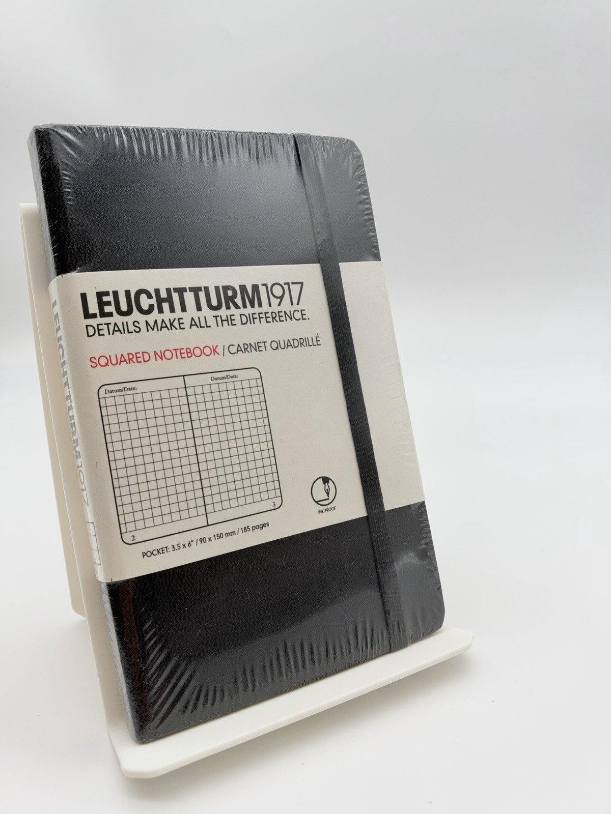 Leuchtturm 1917 Hardcover Dot Grid Notebook in Navy Blue - A5 - NEW SEALED