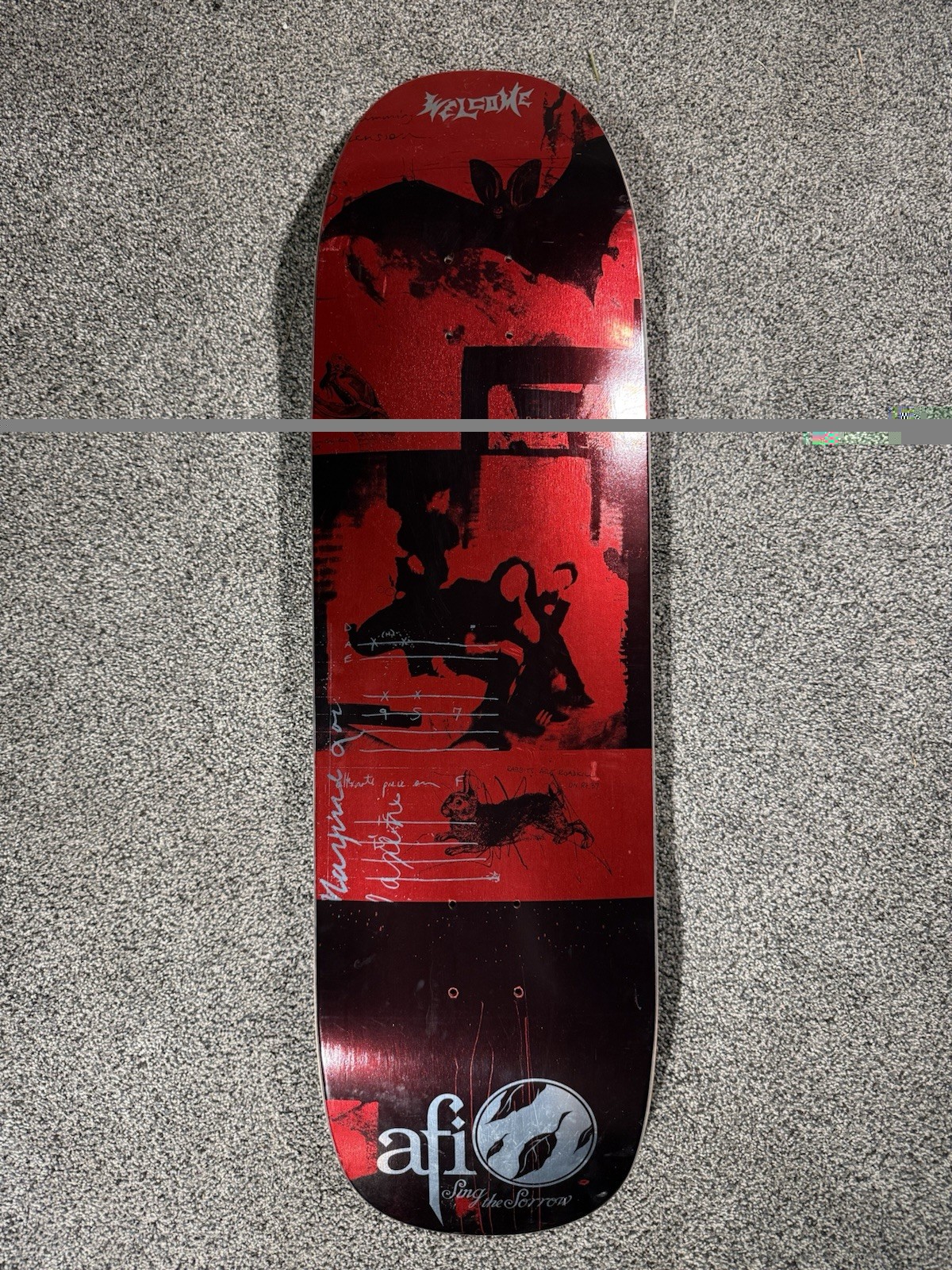 AFI Sing the Sorrow Skateboard Punk Band Deck AFI Sing the Sorrow Skateboard Punk Band Deck