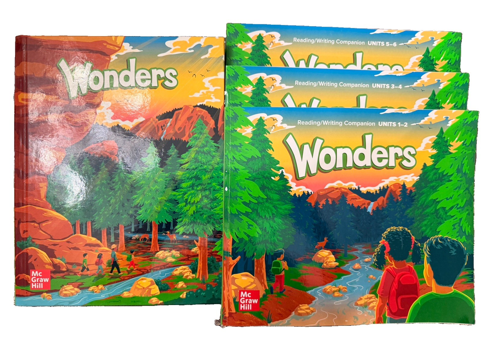 McGraw Hill Education Wonders Grade 4 2023 Hardcover Anthology + Practice wkbks McGraw Hill Education Wonders Grade 4 2023 Hardcover Anthology + Practice wkbks