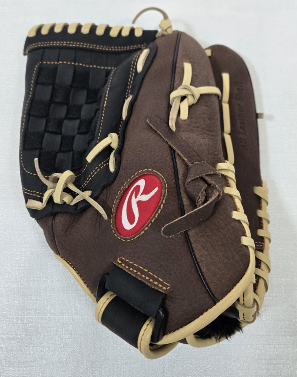 Rawlings RBG36BC Baseball Glove 12 1/2 Inch All Leather Shell ZeroShock NWOT - B