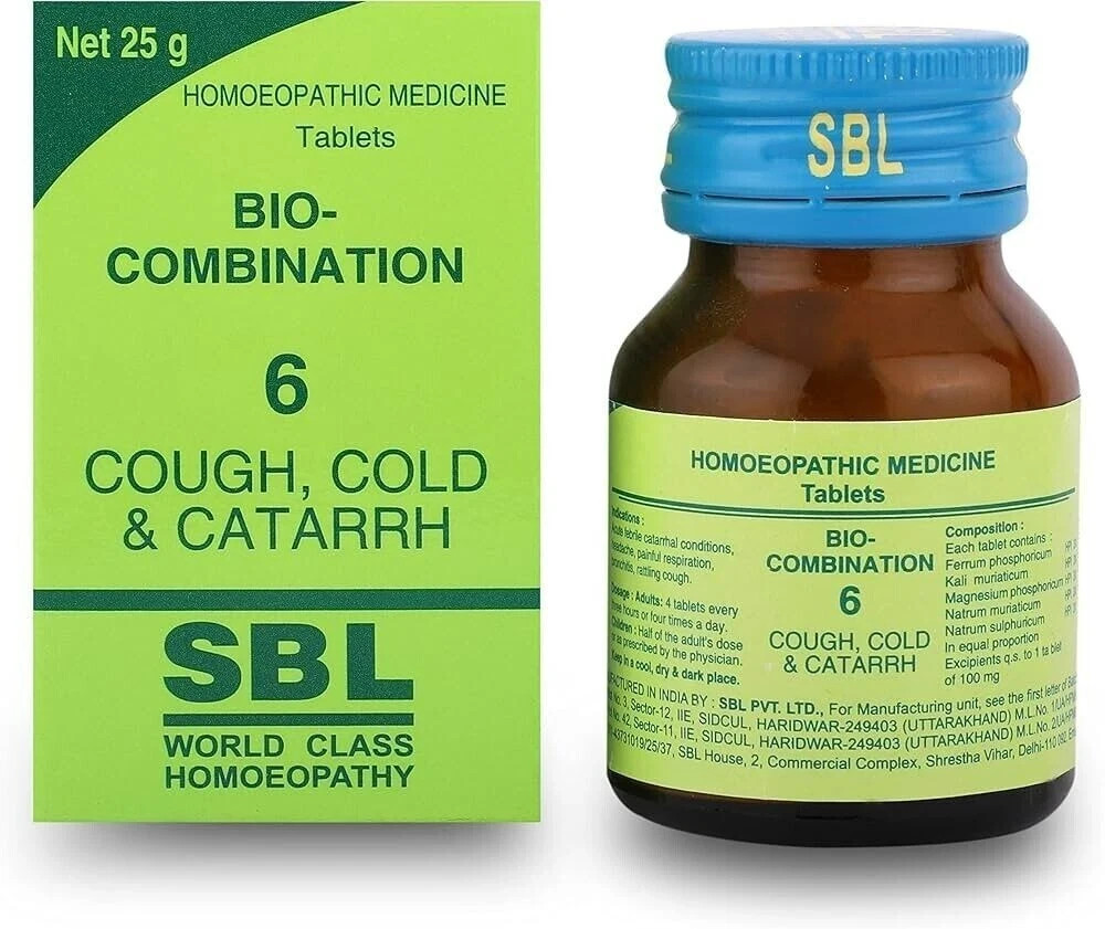SBL Bio Combination 6 Tablet (25g) (Pack of 2) SBL Bio Combination 6 Tablet (25g) (Pack of 2)