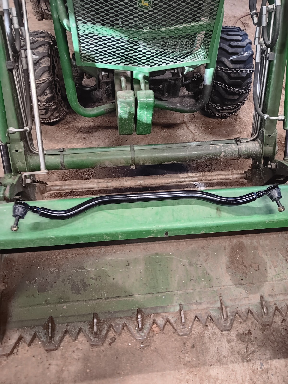fits john deere 1025r and 2025r tie rod assembly fits john deere 1025r and 2025r tie rod assembly