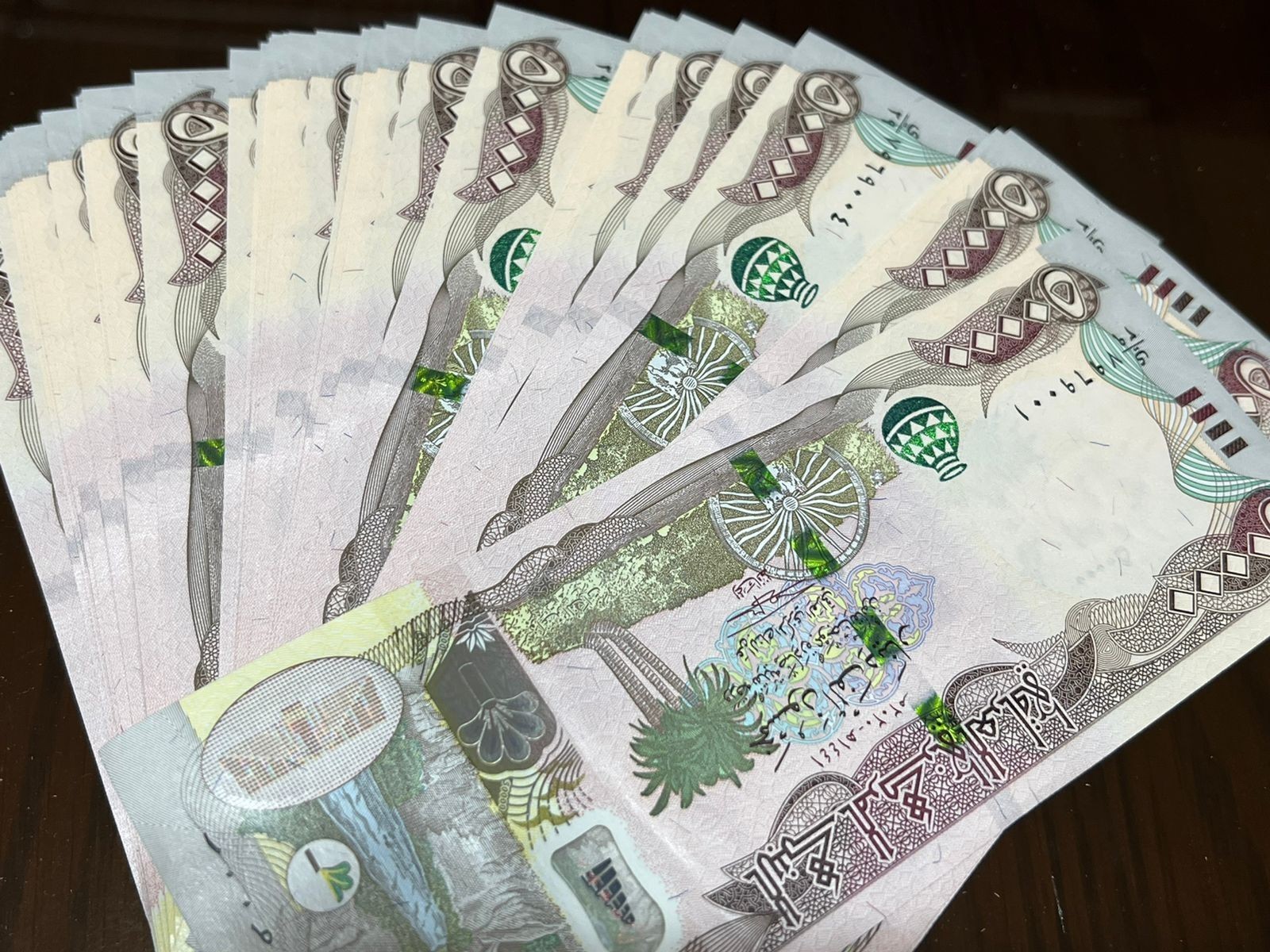 1/2 MILLION 500,000 10x 50,000 IRAQI DINAR IQD PRISTINE AUTHENTIC FLAWLESS + COA