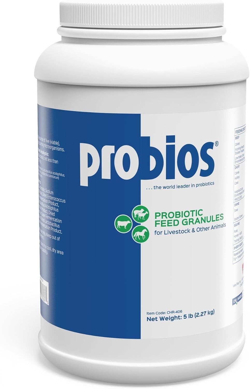 Probios Feed Granules for Horses, 5 lb | Equine digestive support