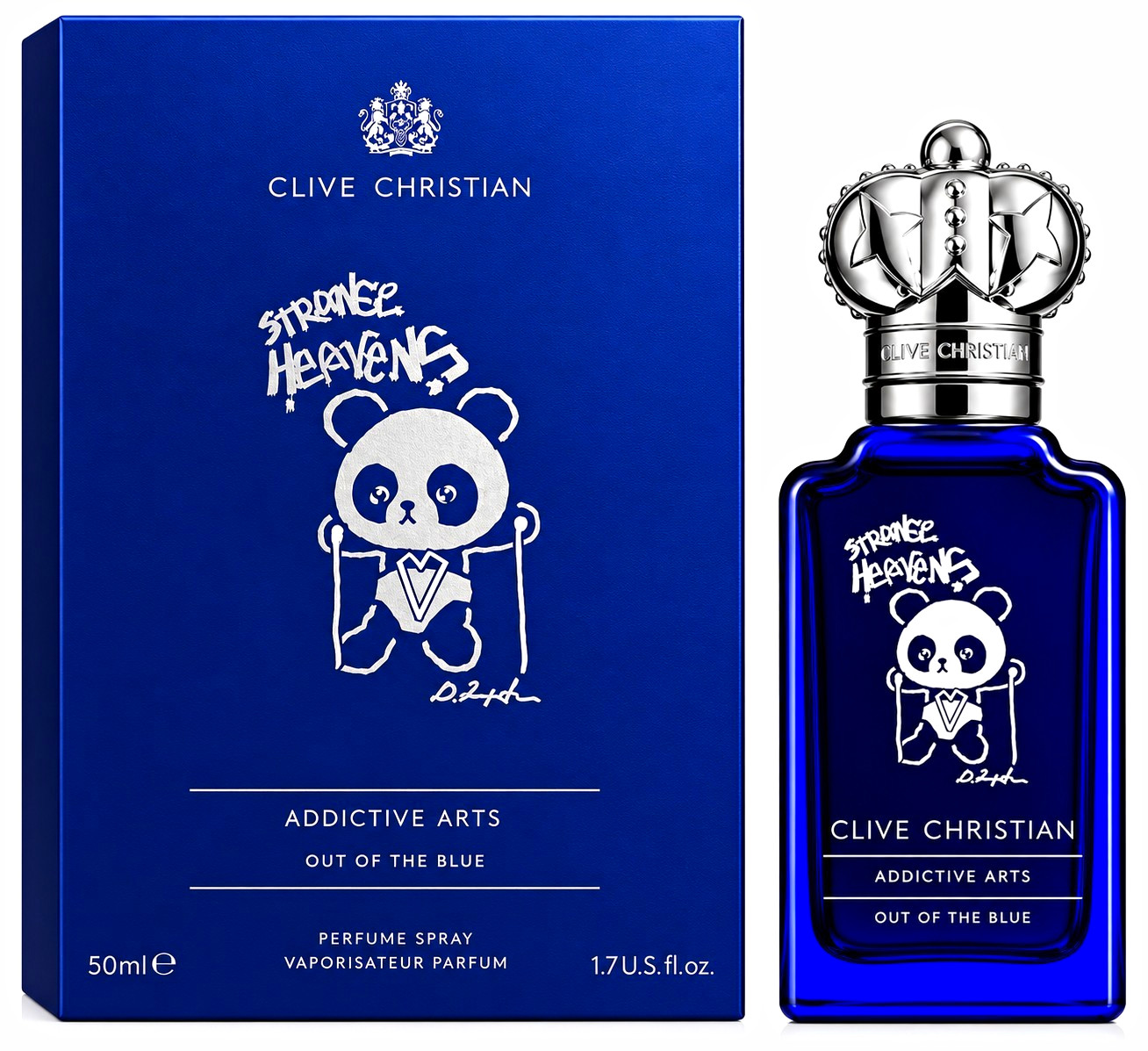 Clive Christian Addictive Arts Out of the Blue Perfume 1.7 oz 50ml New in Box