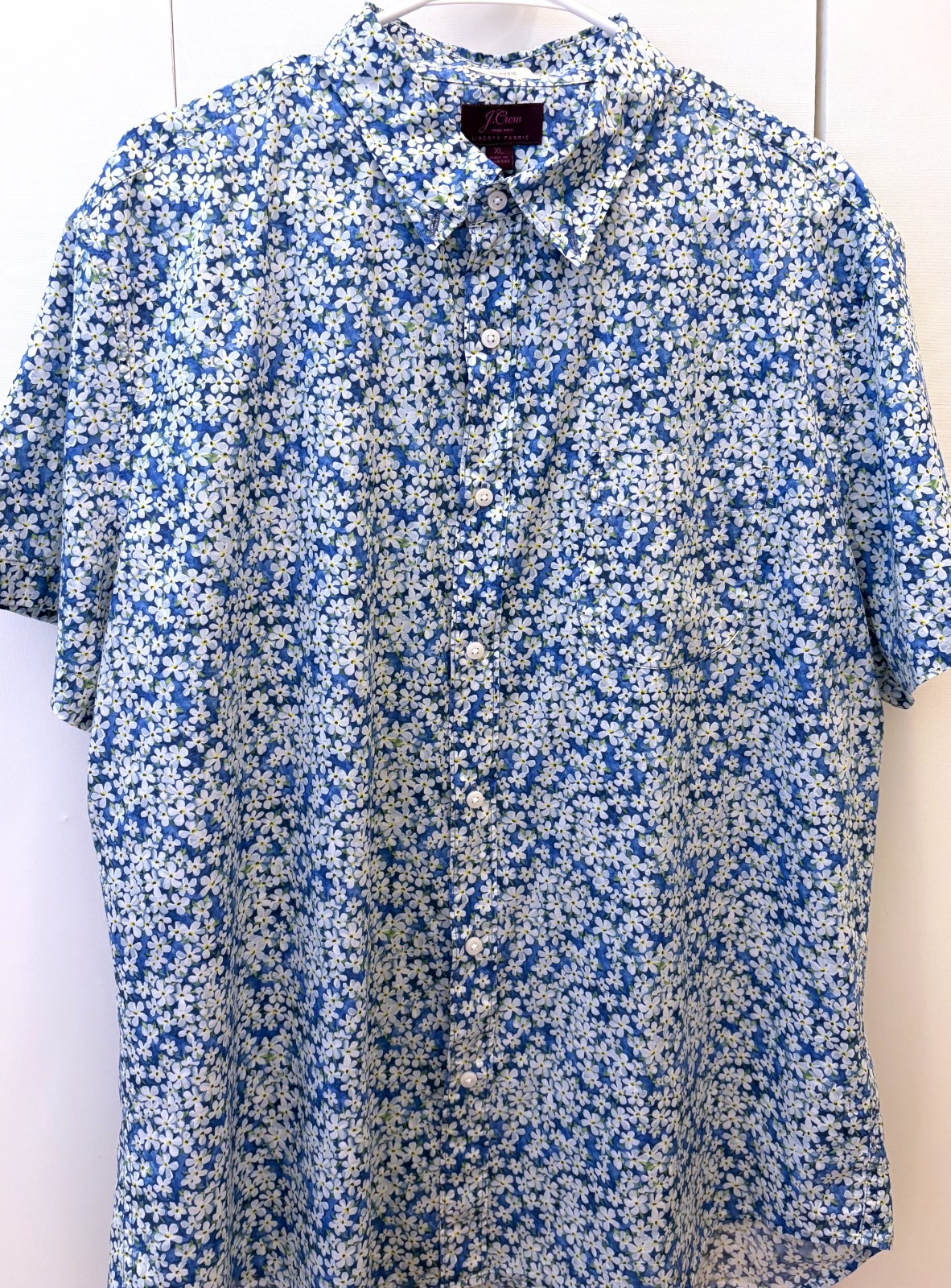 J. Crew Liberty Fabric Floral Shirt