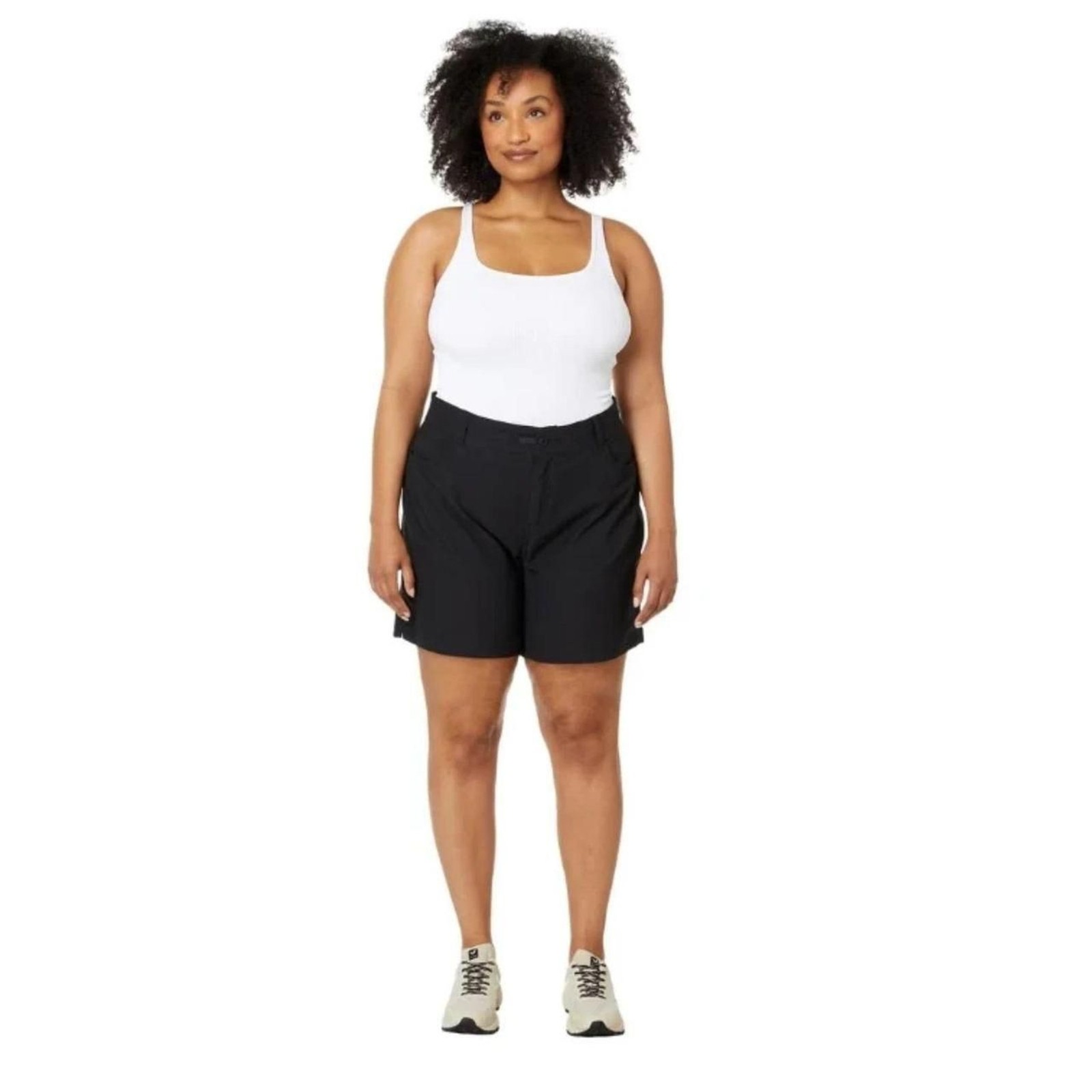 PrAna Women\'s HALLE SHORT PLUS Brown Shorts