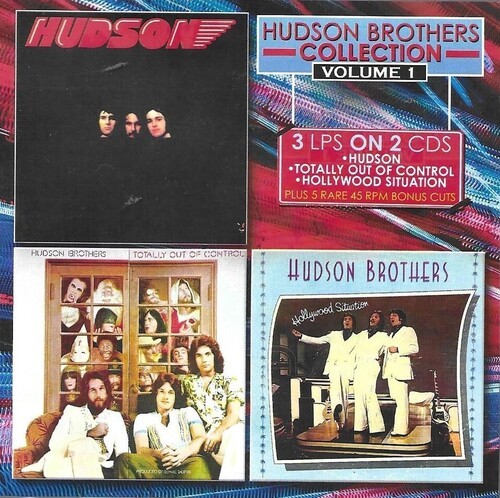 Hudson Brothers - Hudson / Totally Out Of Control / Hollywood [New CD] 2 Pack