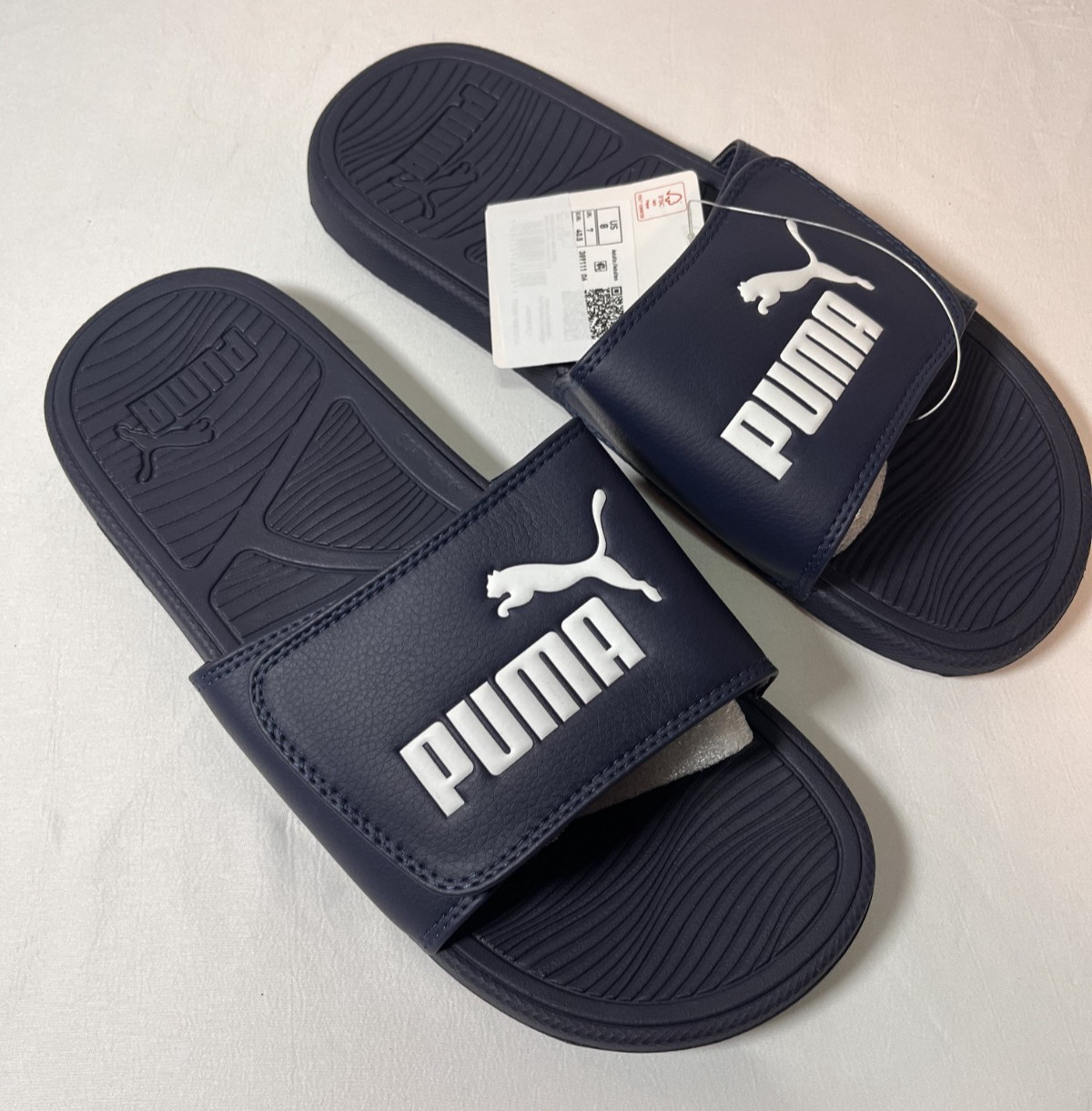 PUMA Cool Cat 2.0 Slides Navy – Men’s Comfortable Sport Sandals – New