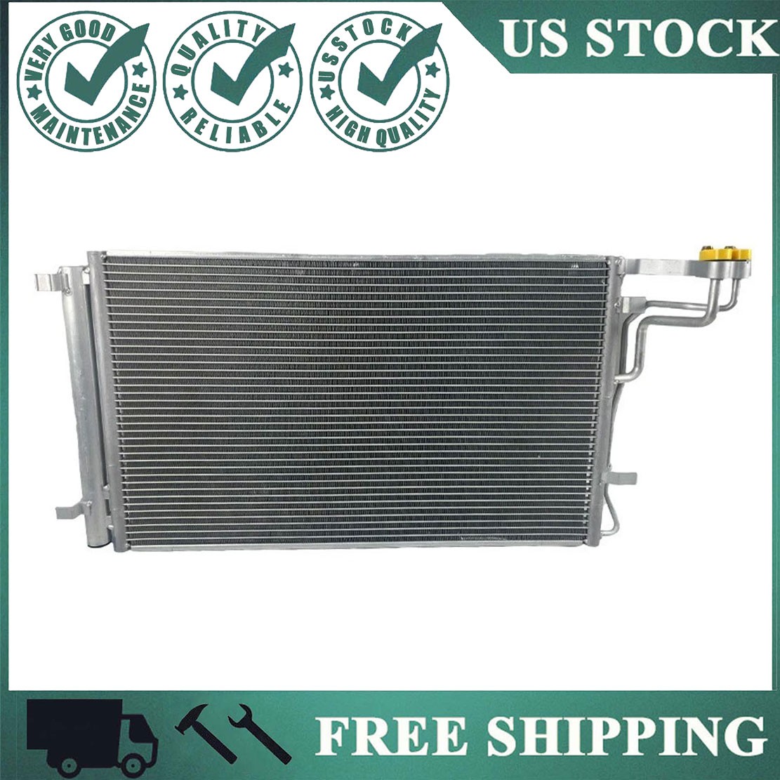 Fits 2024-2026 Hyundai Kona 2.0L  A/C Condenser Assembly 97606-Q5700