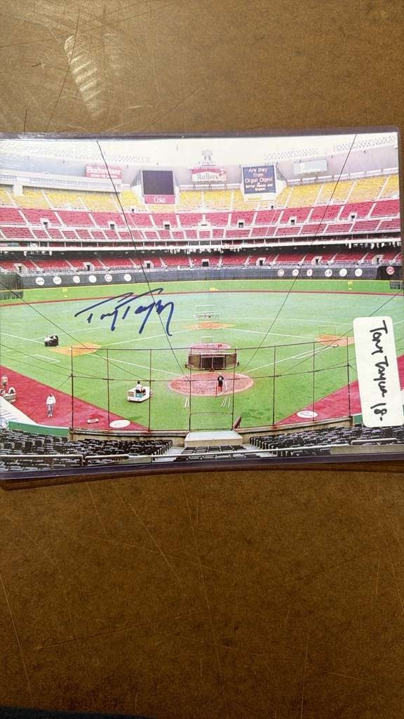 Tony Taylor Signed 8x10 Photo Philadelphia Phillies Autographed MLB Infielder