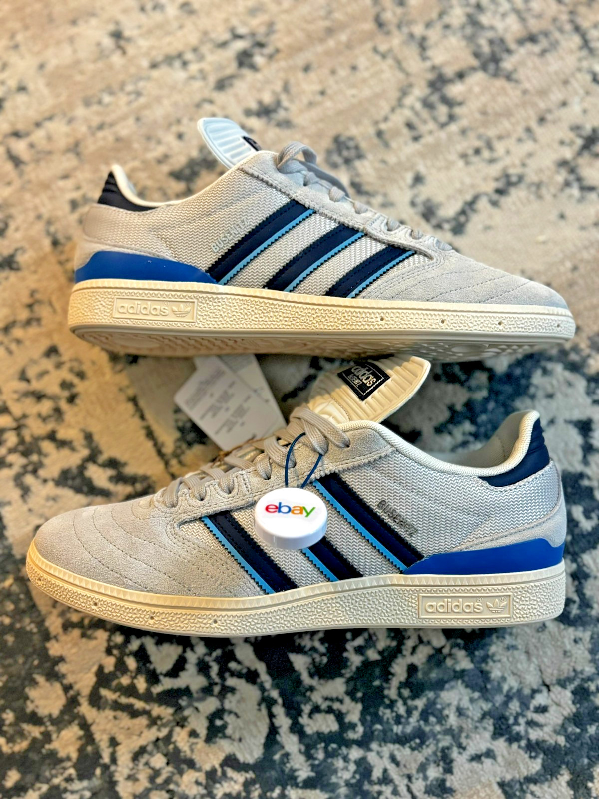 NWB Adidas Busenitz Pro Grey Dark/Blue Men\'s 11 / $85 Retail/ Ebay Authenticated NWB Adidas Busenitz Pro Grey Dark/Blue Men\'s 11 / $85 Retail/ Ebay Authenticated