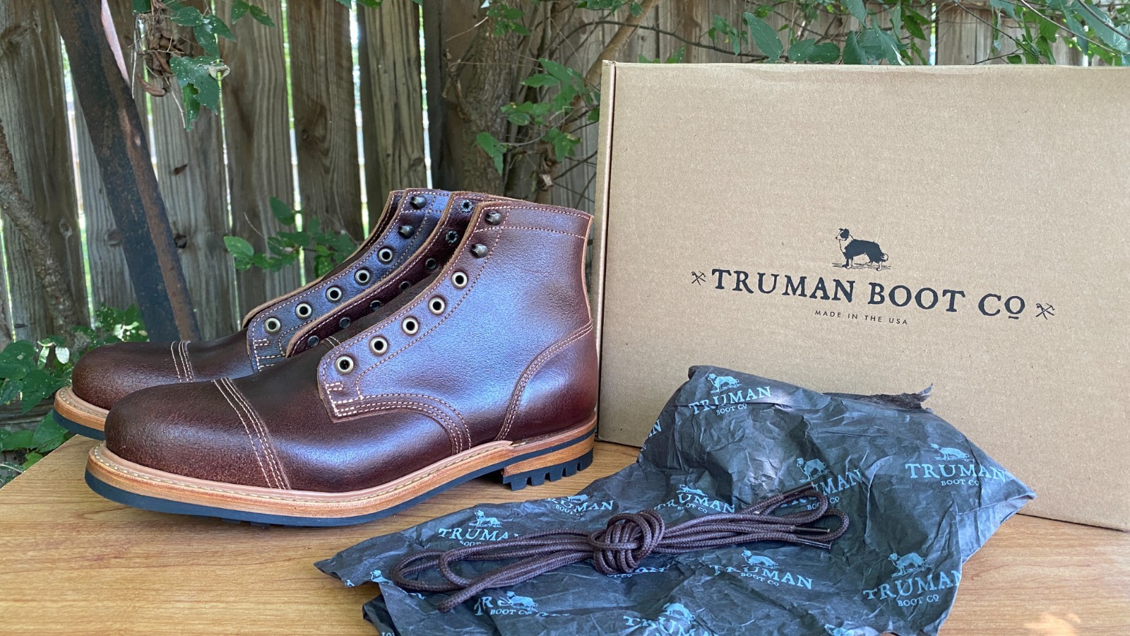 Truman Boots 11EE Natural Roughshot Cap Toe Truman Commando Sole Truman Boots 11EE Natural Roughshot Cap Toe Truman Commando Sole
