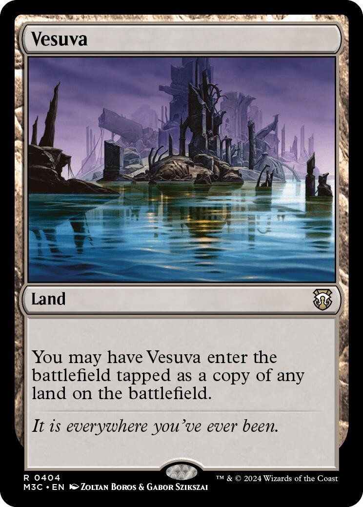 MTG M3C R Vesuva #404 NM MTG M3C R Vesuva #404 NM