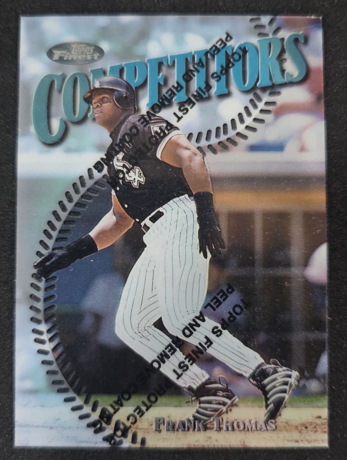 1997 Topps Finest - Uncommon - Silver Frank Thomas #279 1997 Topps Finest - Uncommon - Silver Frank Thomas #279