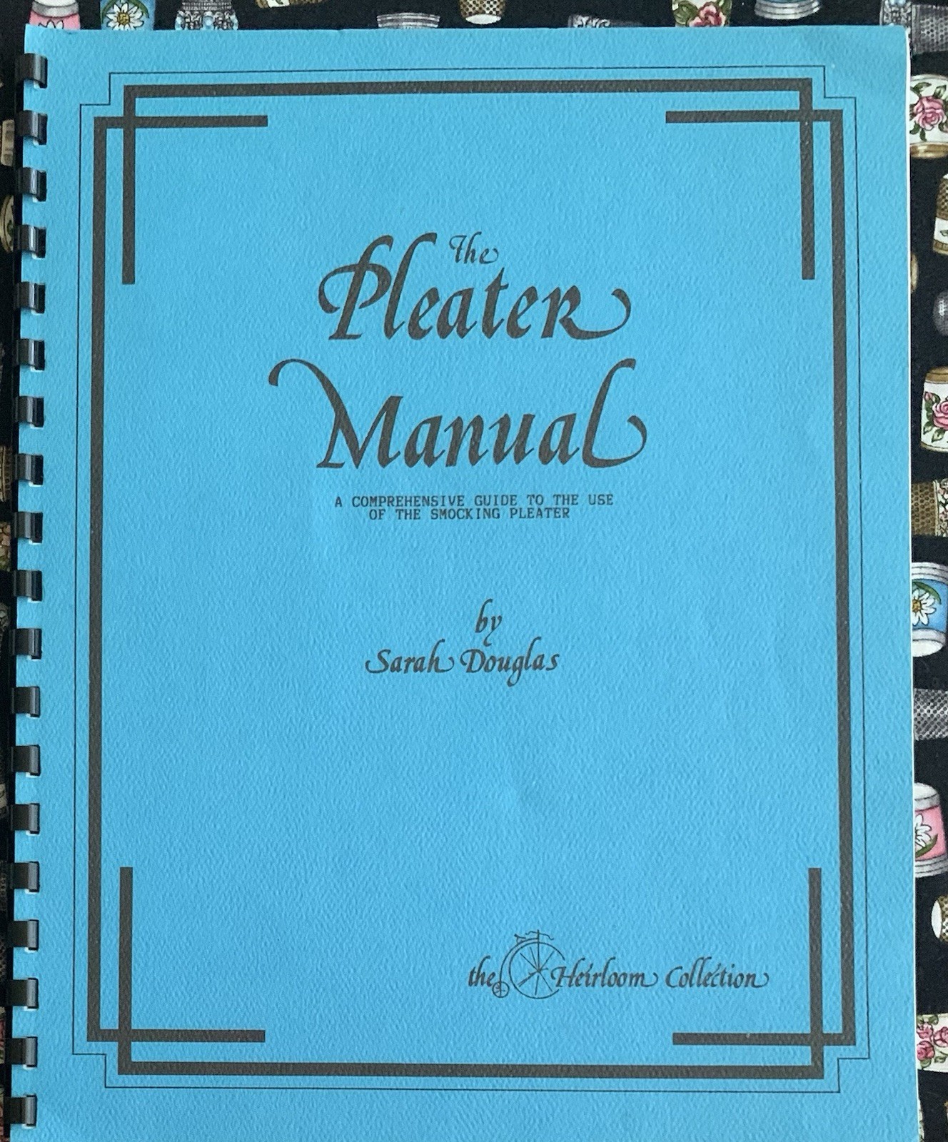 The pleater manual by Sarah Douglas. The comprehensive guide to use your pleater