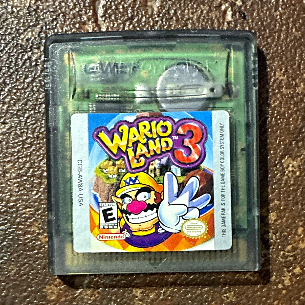 Nintendo Wario Land 3 Wario Land Series (Game Boy Color) Cartridge E NTSC Nintendo Wario Land 3 Wario Land Series (Game Boy Color) Cartridge E NTSC