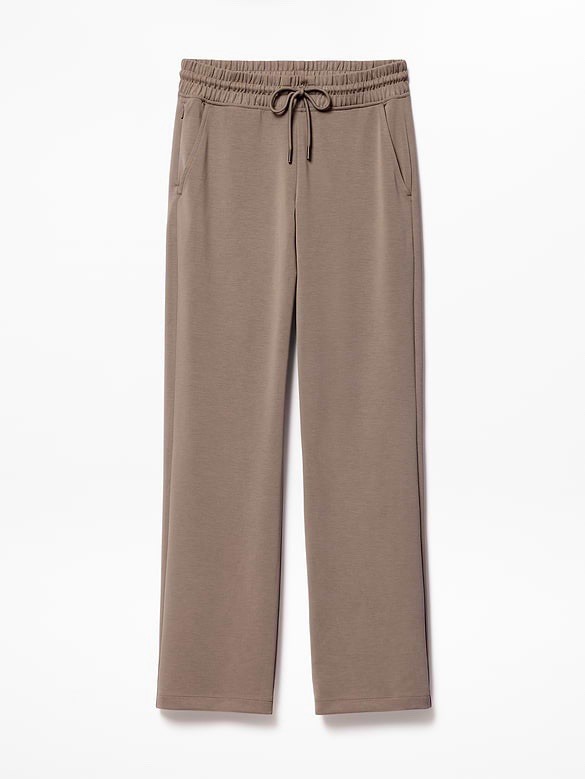 ATHLETA Seasoft Mid Rise Straight Pant in Umber - Size Small 