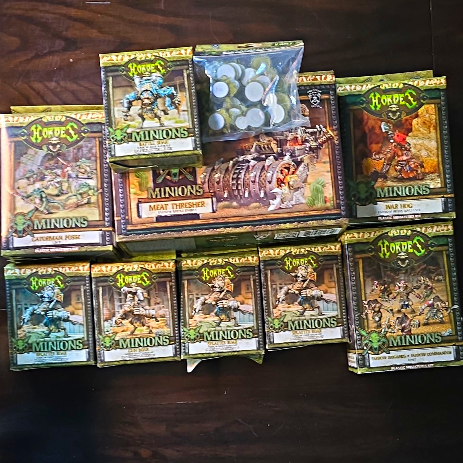 Privateer Press Hordes Minions Farrow Bulk Lot War Hog, BattleBoar Meat Thresher Privateer Press Hordes Minions Farrow Bulk Lot War Hog, BattleBoar Meat Thresher