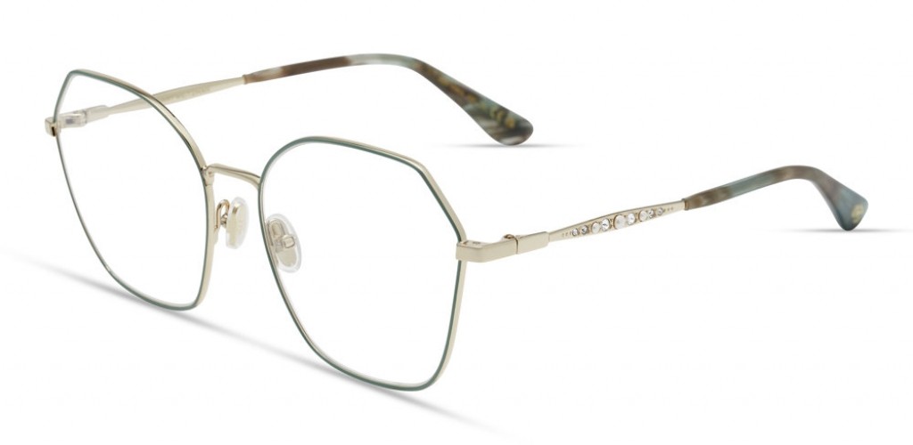 NEW Stuart Weitzman SW WZN1038 Eyeglasses 0PEF GOLDGREEN 100% AUTHENTIC