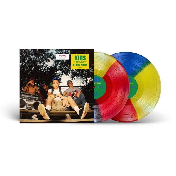 Mac Miller - KIDS (Limited Edition Red, Blue and Yellow Glitter) (Target Exclusi