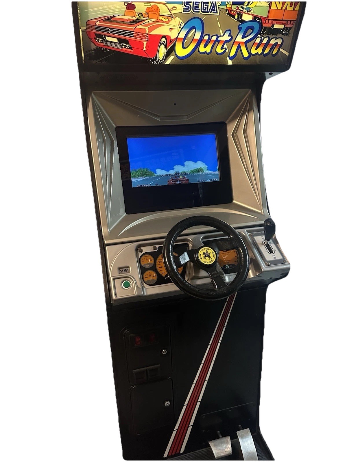 Original Vintage SEGA OutRun Arcade Game  Machine – Fully Working
