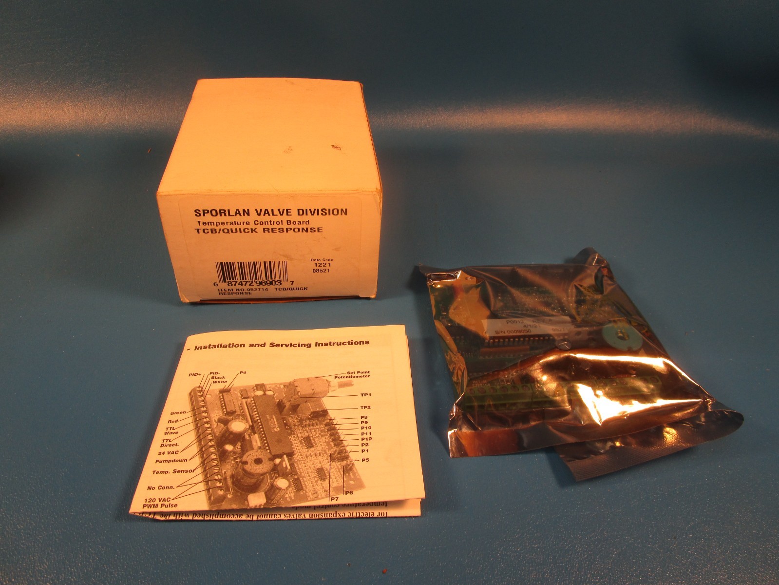 Sporlan 952714, Temperature Control Board Sporlan 952714, Temperature Control Board