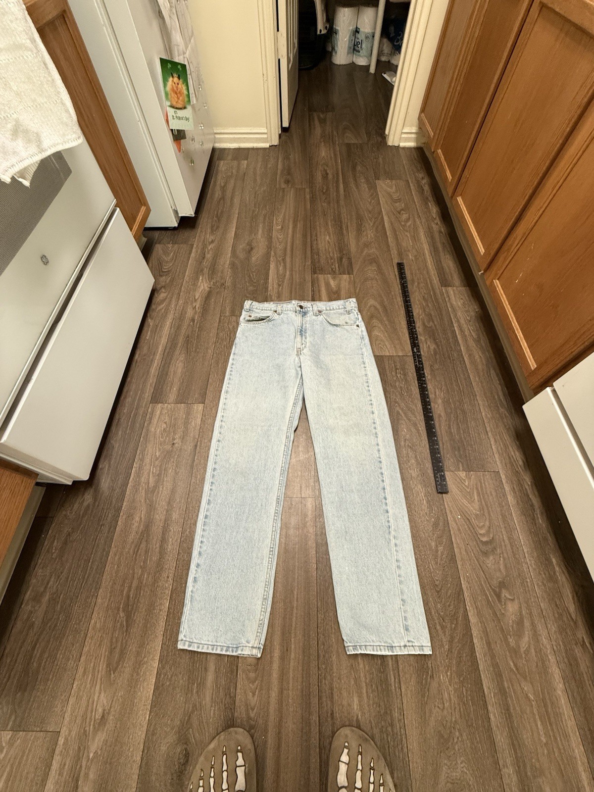 Vintage Late 1980s USA Made Levis 505 Orange Tab Denim Jeans Mens 33x30 Vintage Late 1980s USA Made Levis 505 Orange Tab Denim Jeans Mens 33x30