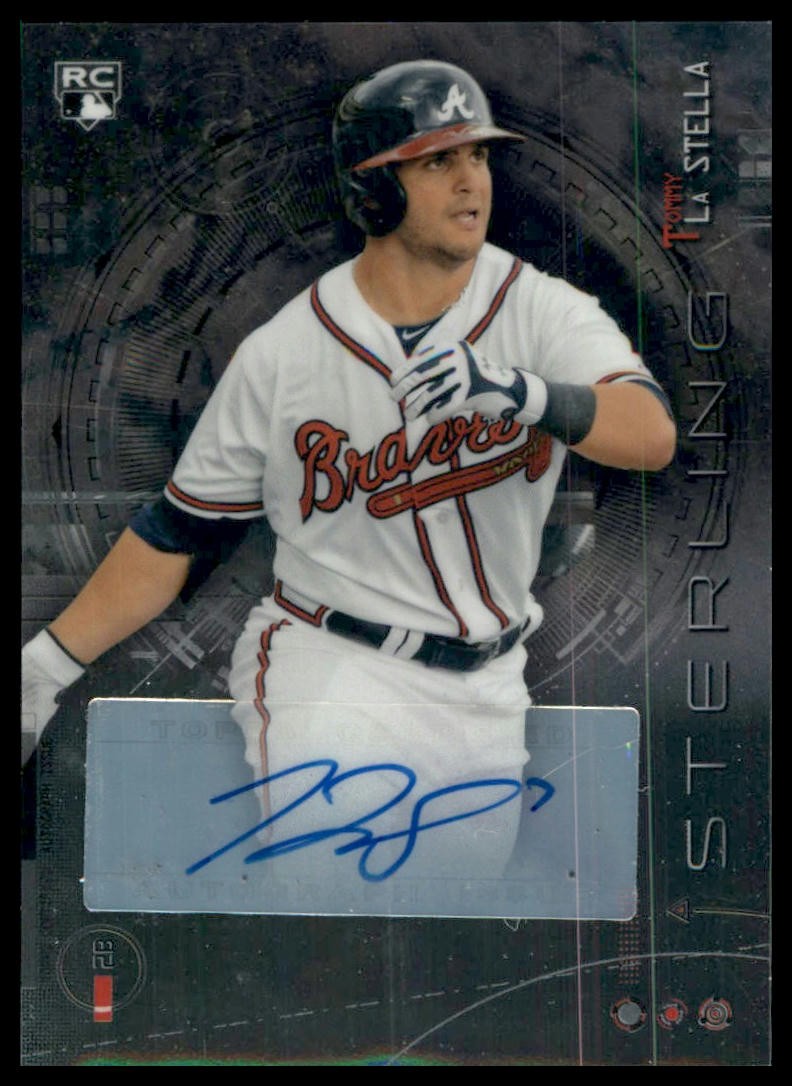 2014 Bowman Sterling Tommy La Stella Rookie Autographs AU #BSRA-TL 2014 Bowman Sterling Tommy La Stella Rookie Autographs AU #BSRA-TL