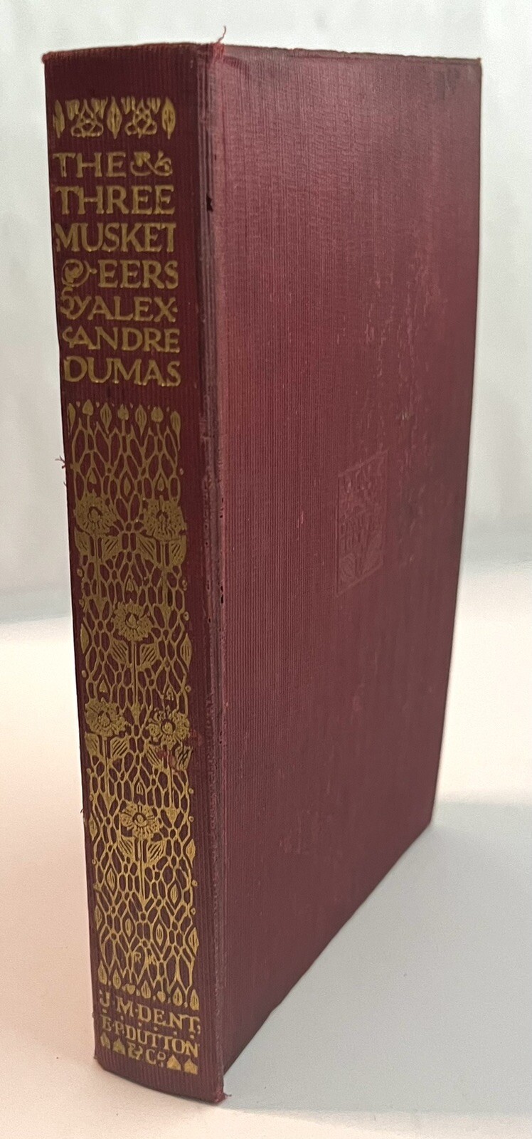 The Three Musketeers, Everyman\'s Series, Alexandre Dumas, 1913 VTG HC Antique The Three Musketeers, Everyman\'s Series, Alexandre Dumas, 1913 VTG HC Antique