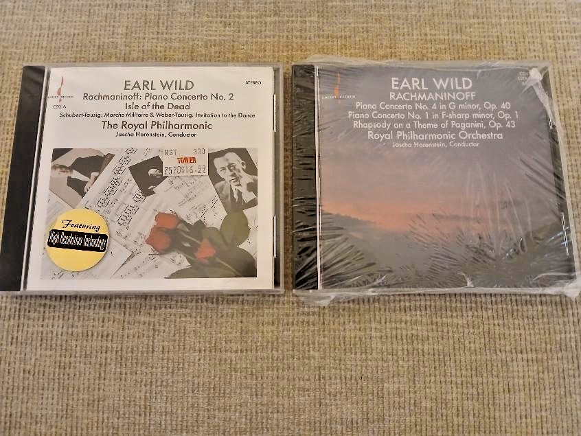 Rachmaninoff Piano Concerto # 2 & Piano Concertos # 4&1 - Earl Wild (2 CDs) New Rachmaninoff Piano Concerto # 2 & Piano Concertos # 4&1 - Earl Wild (2 CDs) New