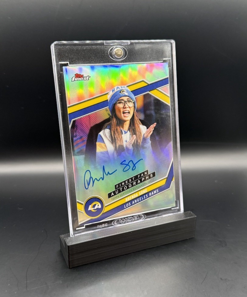 BRENDA SONG 2025 Topps Finest SILVER REFRACTOR Finest Fans Auto SSP #FAN-BS