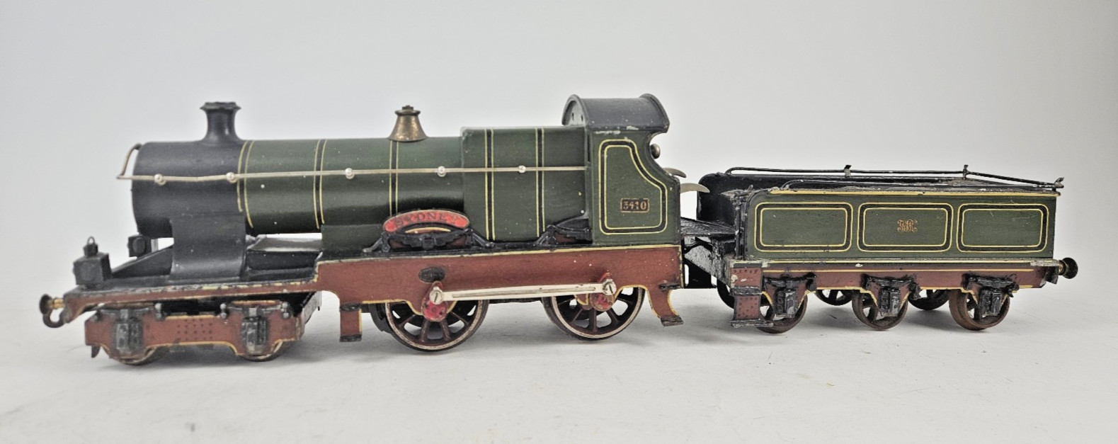 Bing Gauge 1 English Sydney 3410 locomotive & tender in original condition Bing Gauge 1 English Sydney 3410 locomotive & tender in original condition