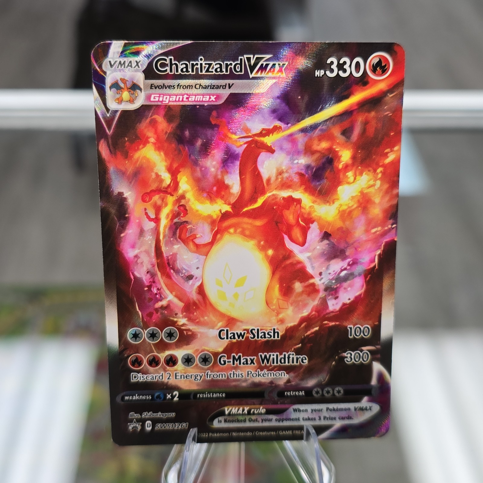Charizard VMAX SWSH261 SWSH: Sword & Shield Promo Cards Holo - MP Charizard VMAX SWSH261 SWSH: Sword & Shield Promo Cards Holo - MP