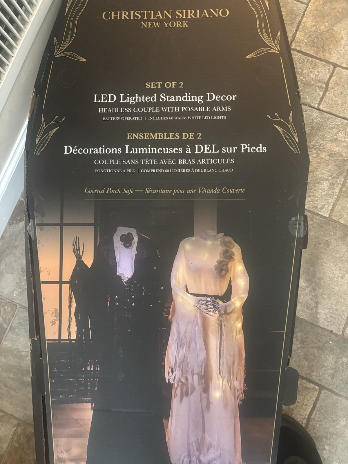 New Viral HTD Christian Soriano Led Lights Bride Groom Couple Halloween lifesize New Viral HTD Christian Soriano Led Lights Bride Groom Couple Halloween lifesize