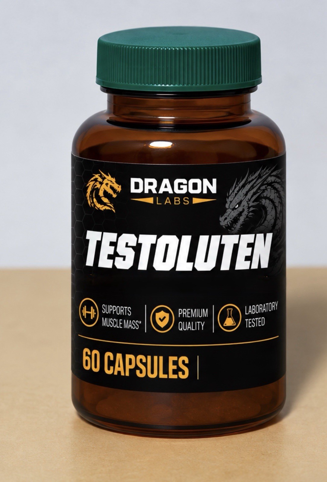 Dragon Labs Testoluten Men’s Support 60 Capsules 25mg Dragon Labs Testoluten Men’s Support 60 Capsules 25mg