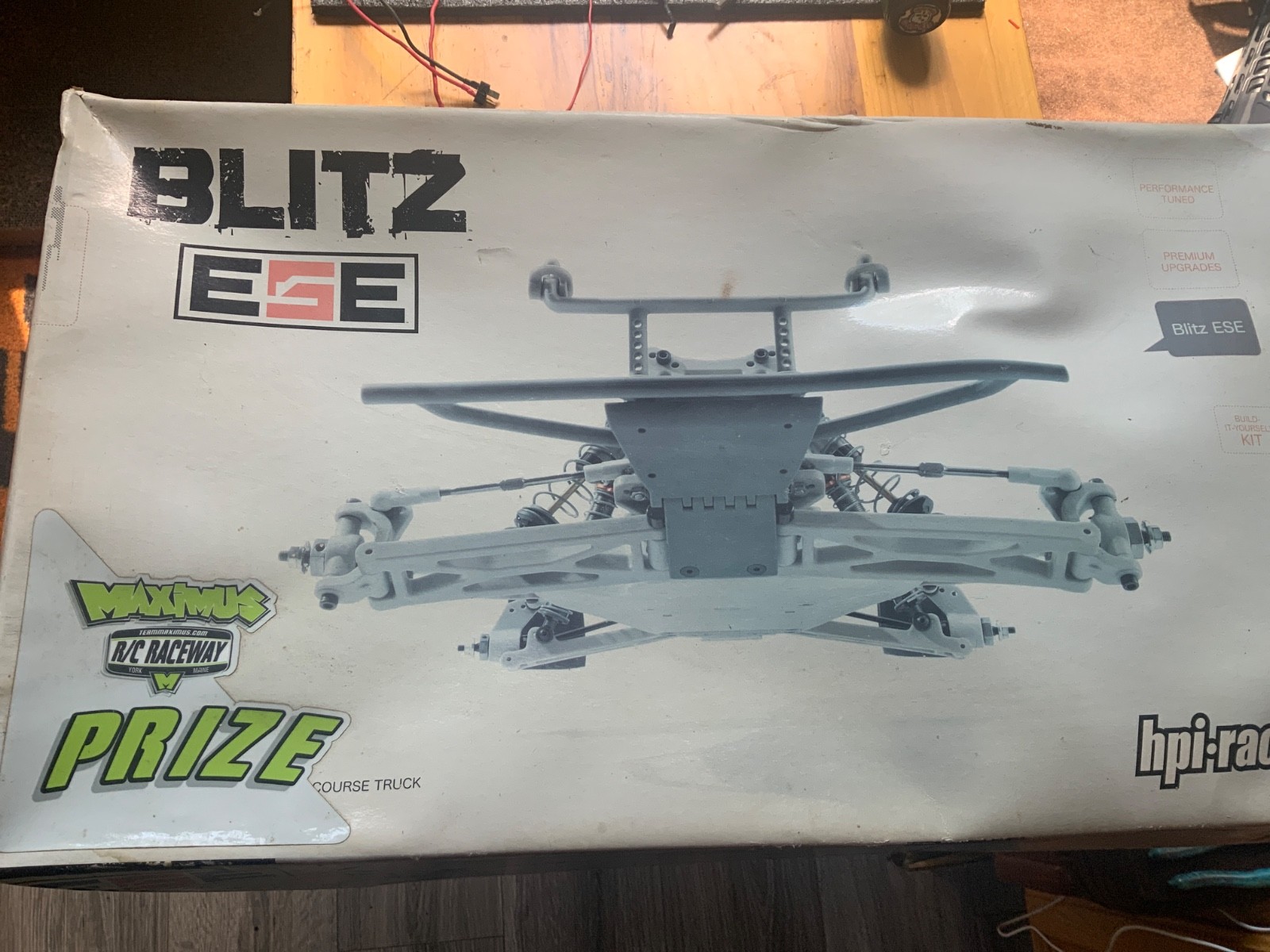 HPI BLITZ ESE rare titanium gray color kit,short coarse truck 1-10th scale HPI BLITZ ESE rare titanium gray color kit,short coarse truck 1-10th scale