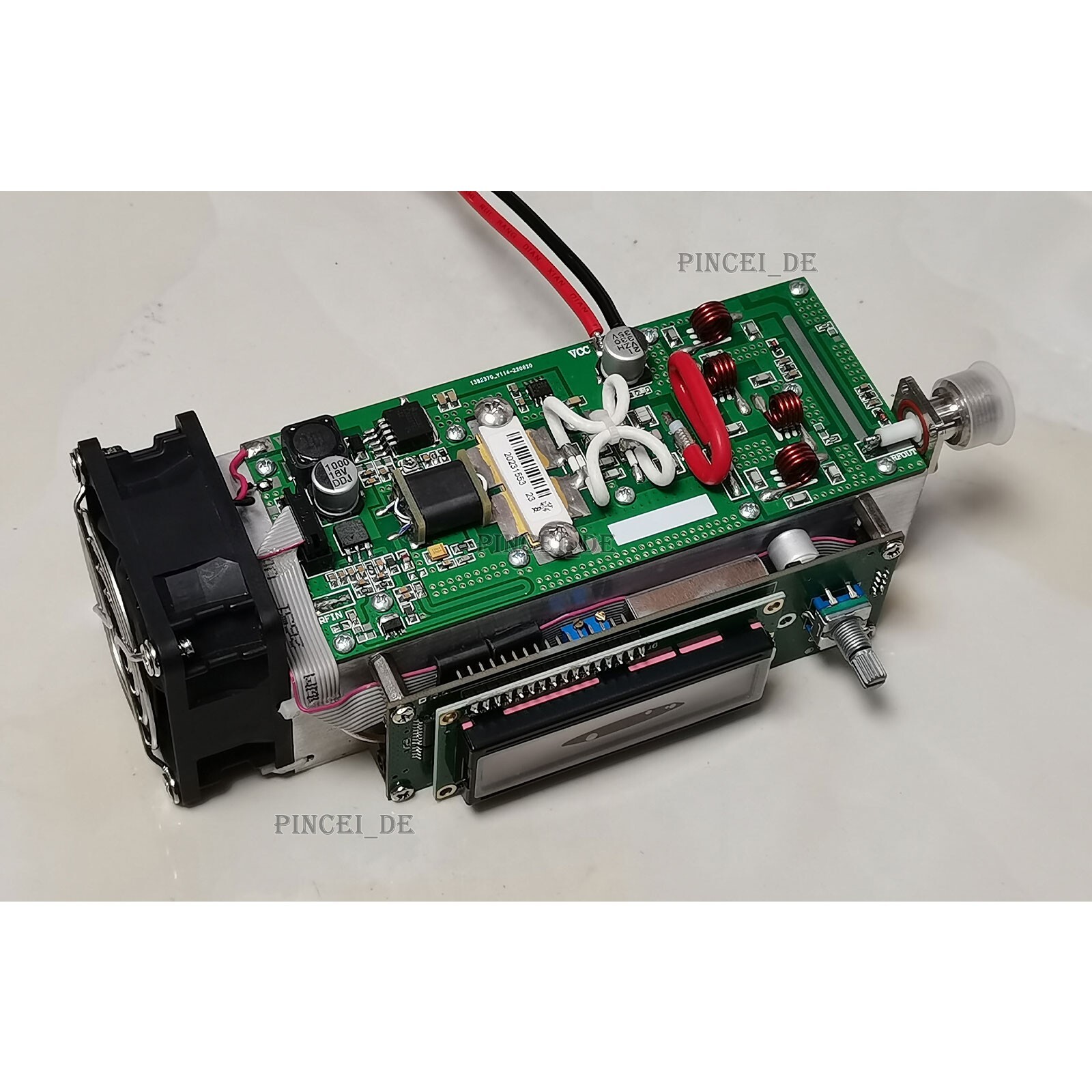 0-150W 83-108MHz Adjustable Stereo FM Transmitter with Full Protection Design