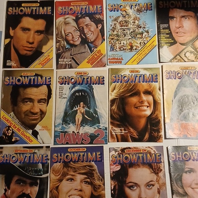 Lot (x14) TV Guide Showtime Schedule Magazines 1970\'s NICE shape